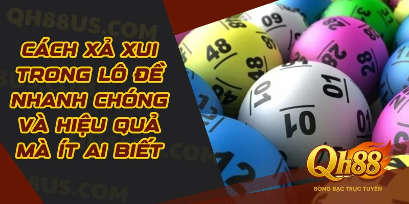 Cách xả xui trong lô đề