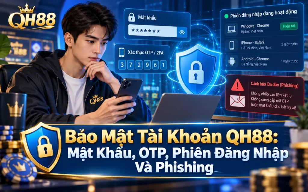 Bảo Mật Tài Khoản QH88